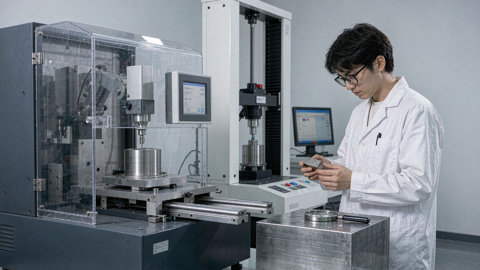 Metal quality inspection lab